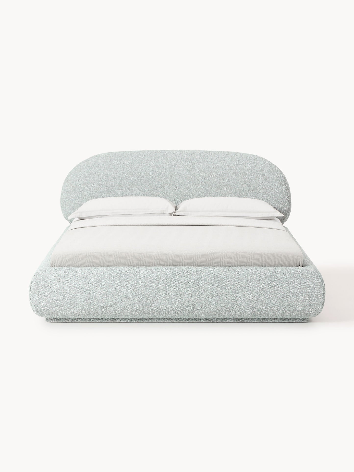 Alva Bouclé Upholstered Bed