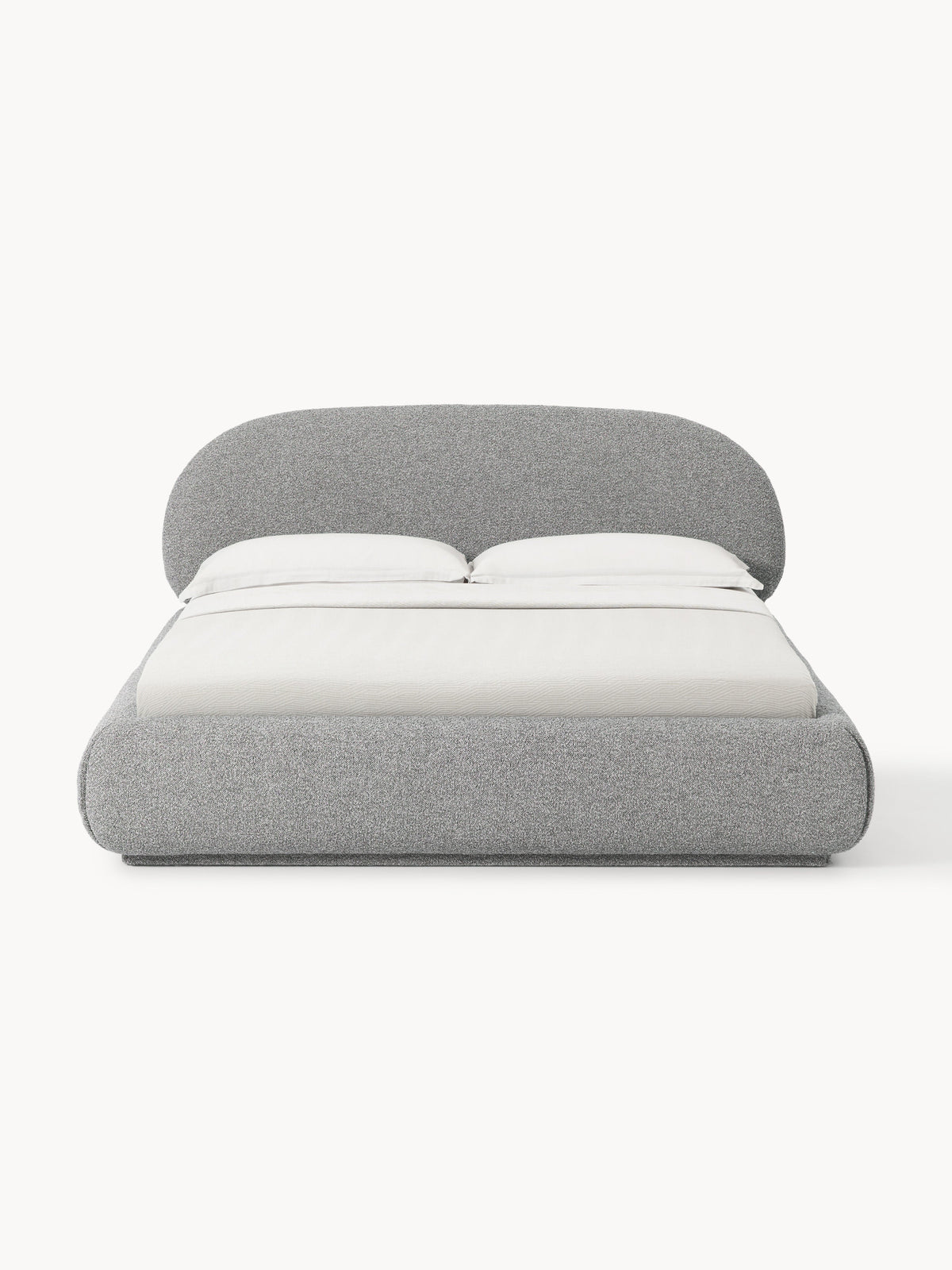 Alva Bouclé Upholstered Bed