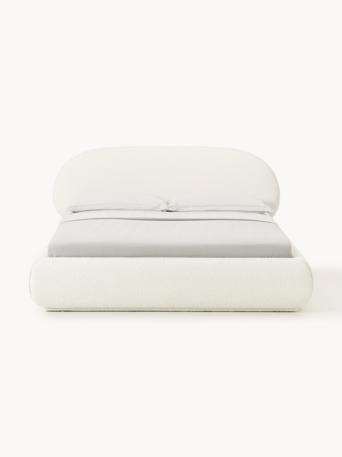 Alva Bouclé Upholstered Bed