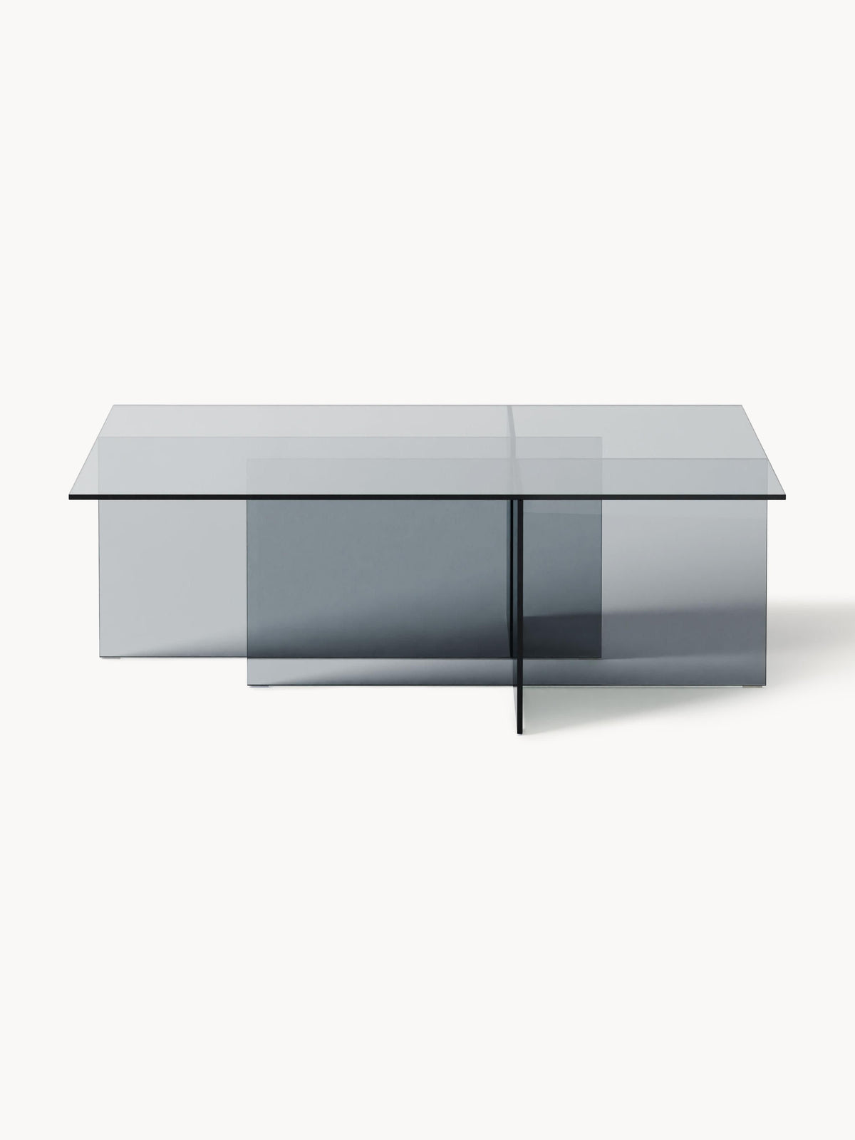 Anouka Glass Coffee Table, W 102 cm