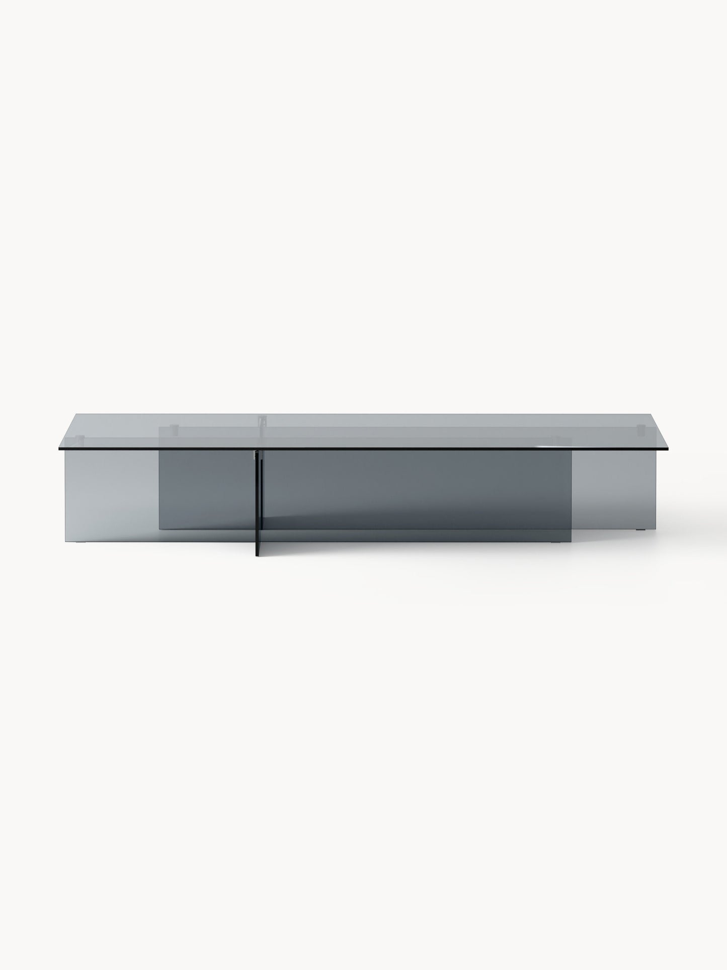 Anouka Large Glass Coffee Table, W 160 cm