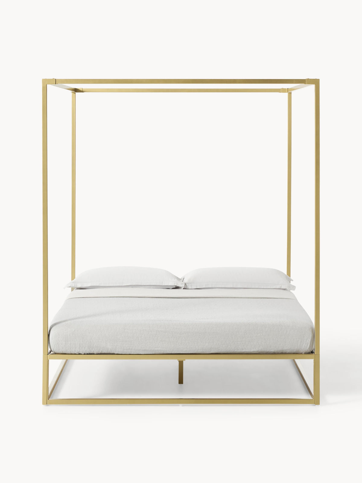 Belva Four-Poster Bed in Metal