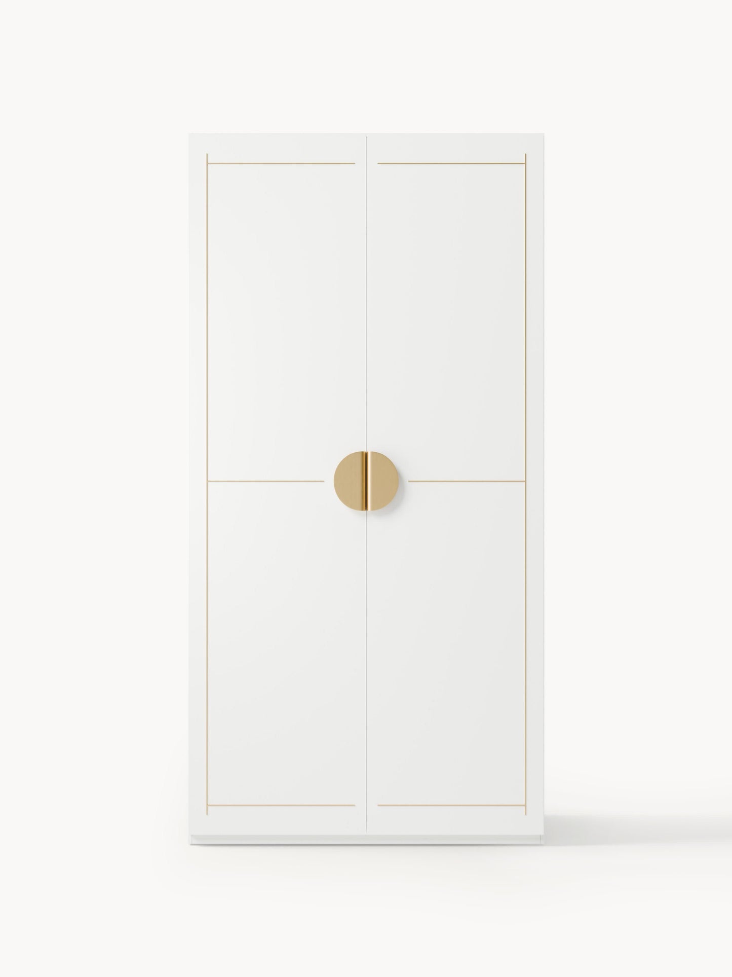 Denisa Modular Hinged-Door Wardrobe, 100 cm Wide, in Various Sizes