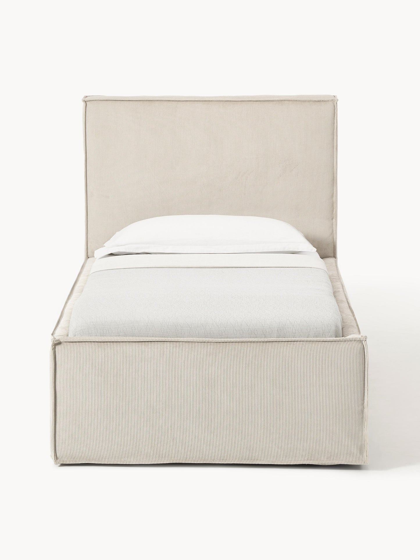 Dreama Corduroy Single Bed