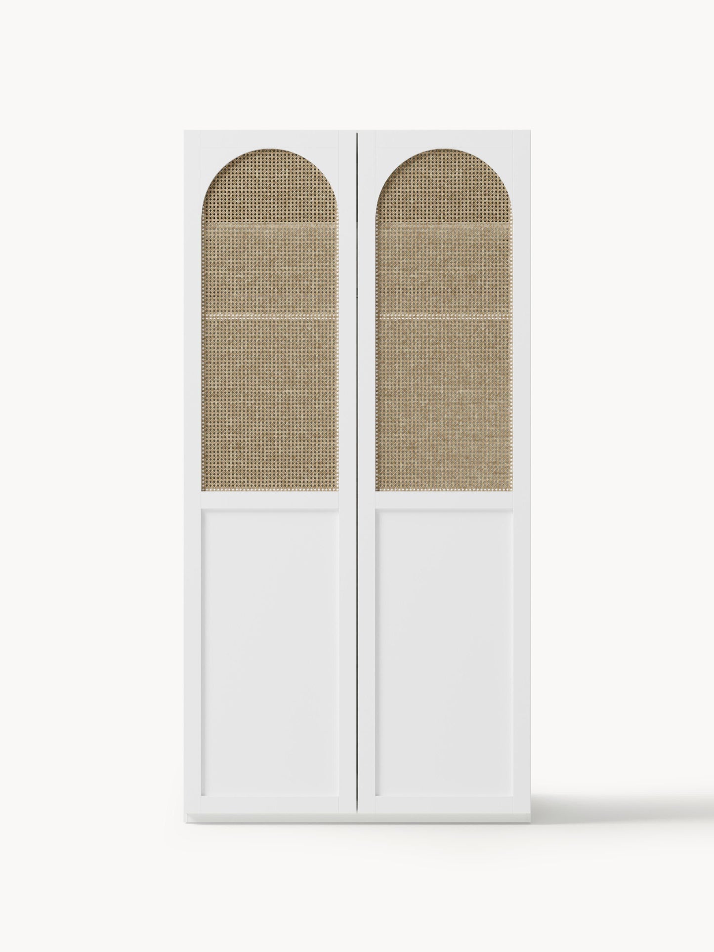 Jeanna Modular Hinged-Door Wardrobe, 100 cm Wide, in Various Sizes