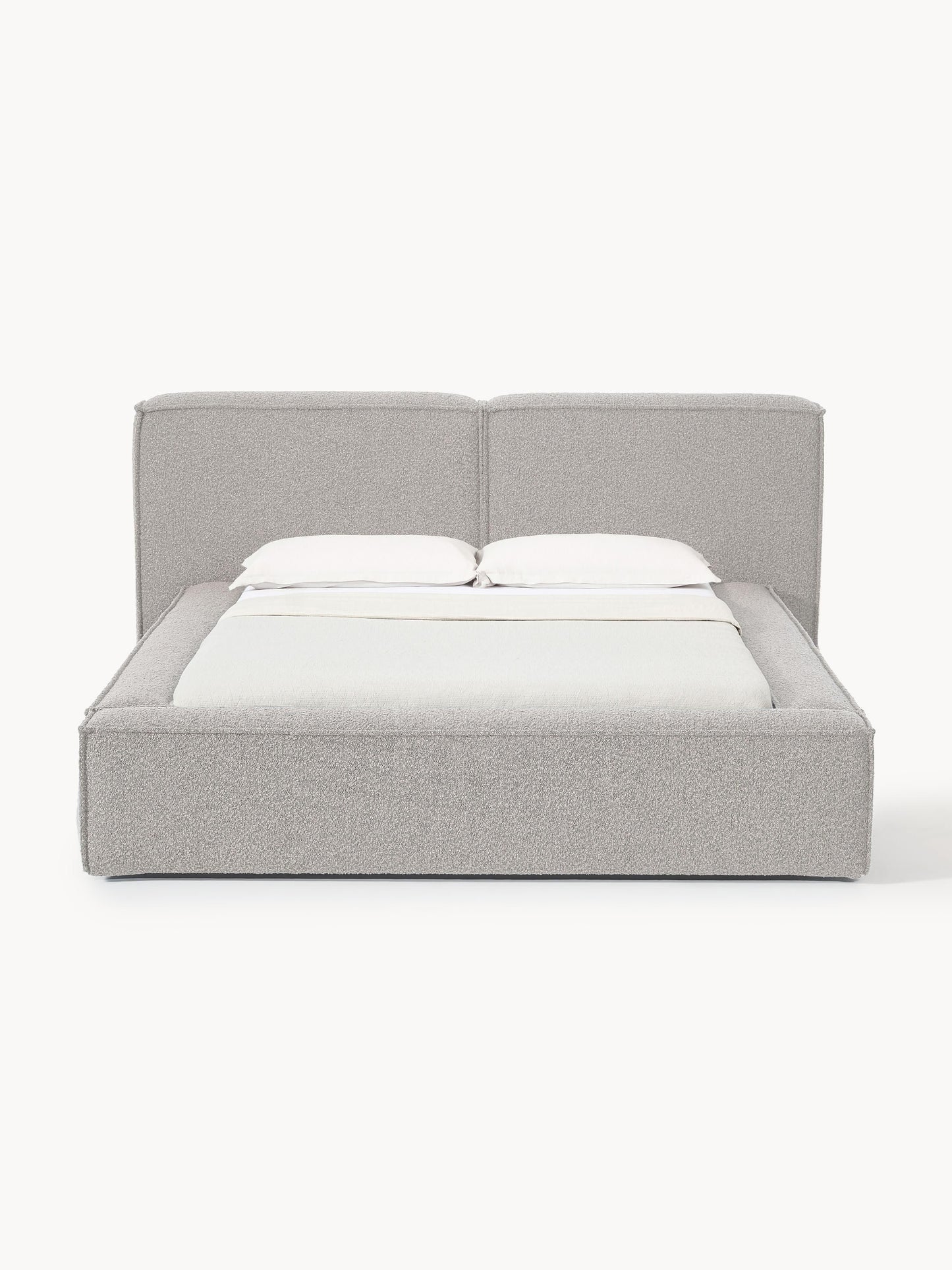 Lennox Bouclé Upholstered Bed