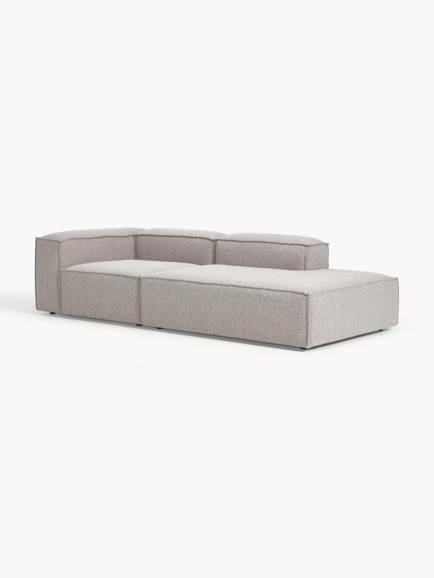 Lennox Modular Ottoman in Bouclé