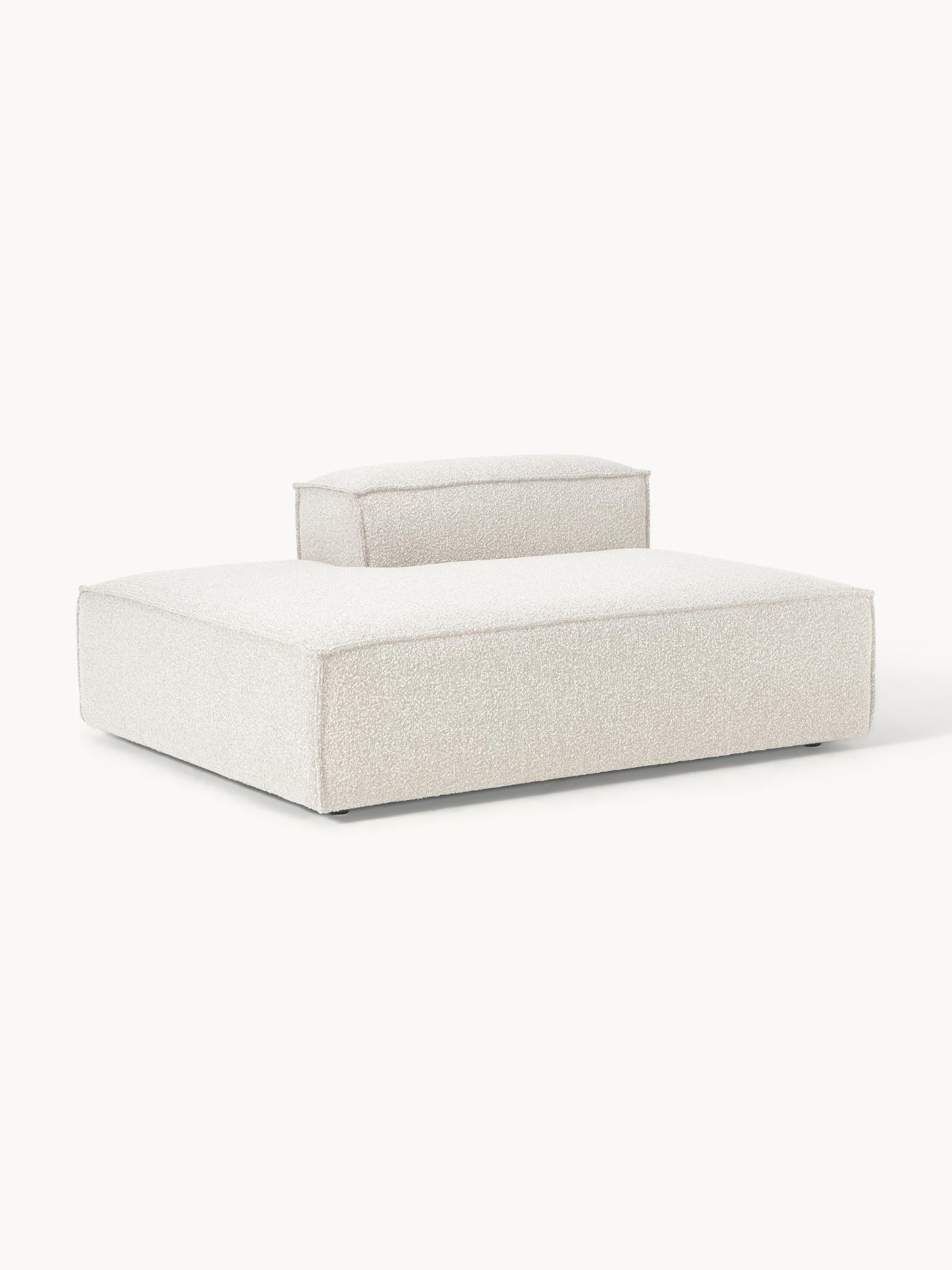 Lennox Ottoman Module in Bouclé