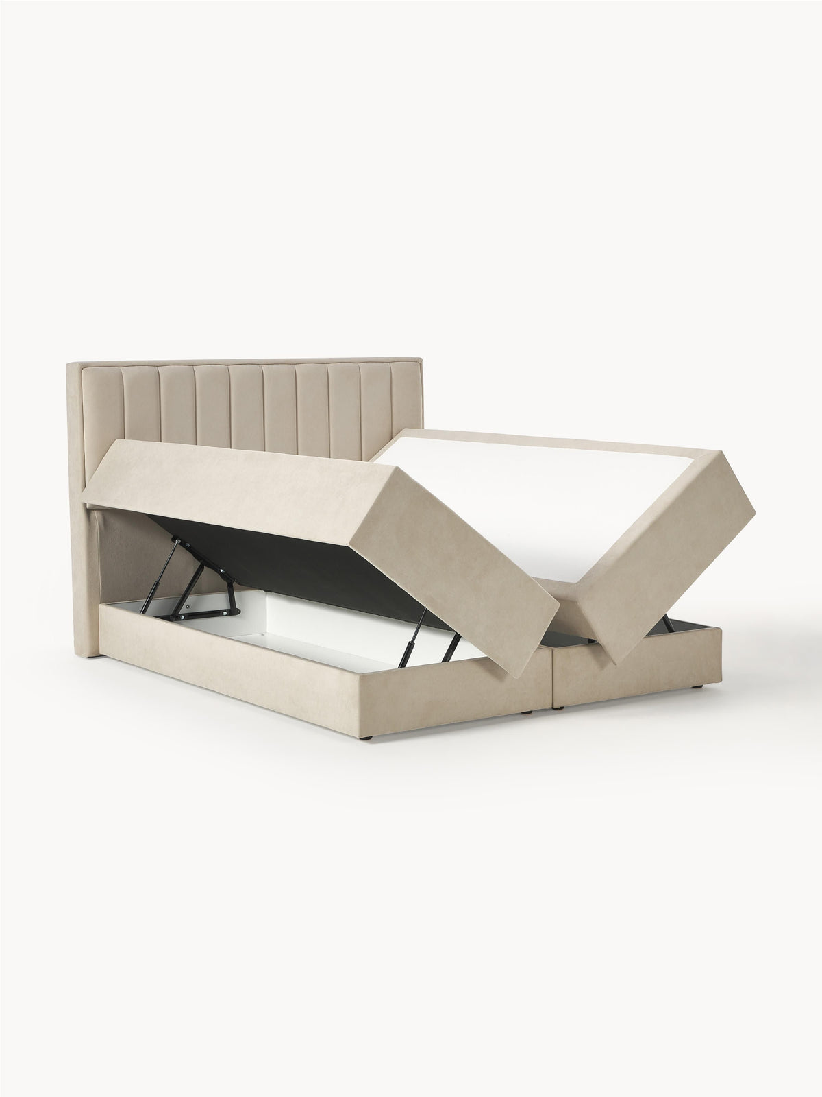 Livana Box Spring Bed with Storage