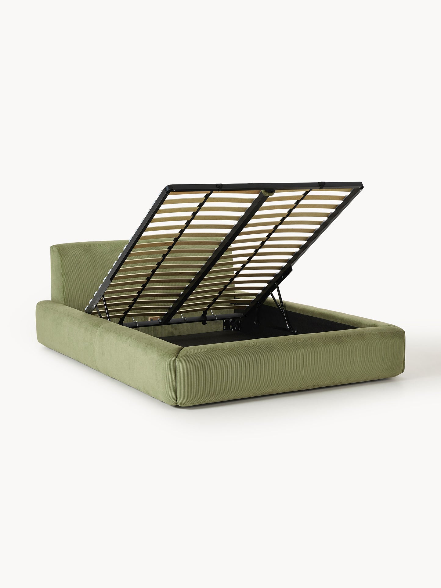Melvie Upholstered Bed with Storage