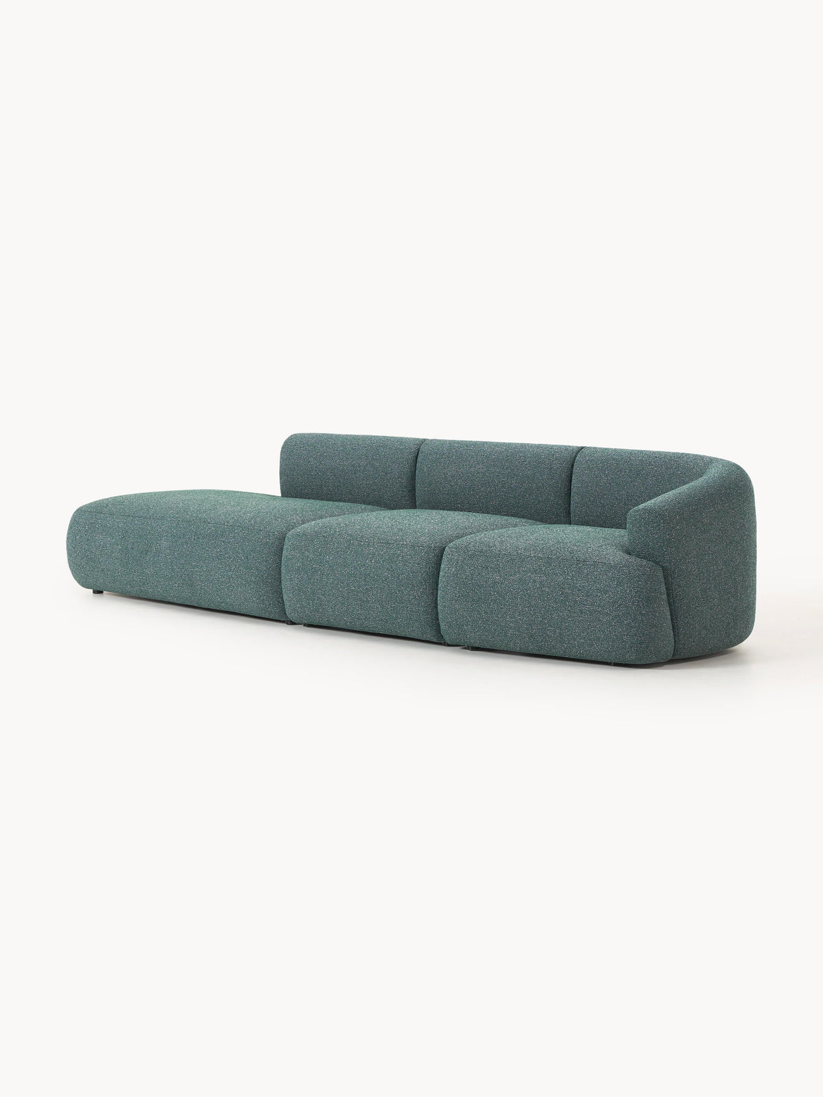 Sofira Modular Bouclé Chaise (2-Seater)