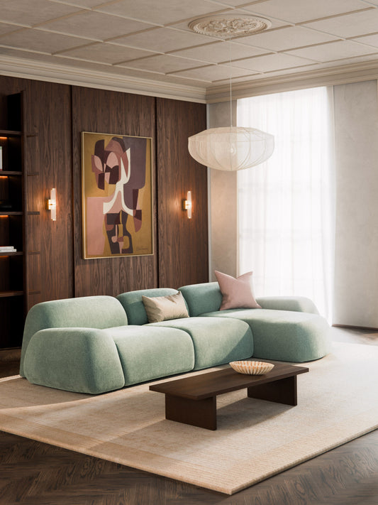 Wolka Modular Teddy Corner Sofa (4-Seater)