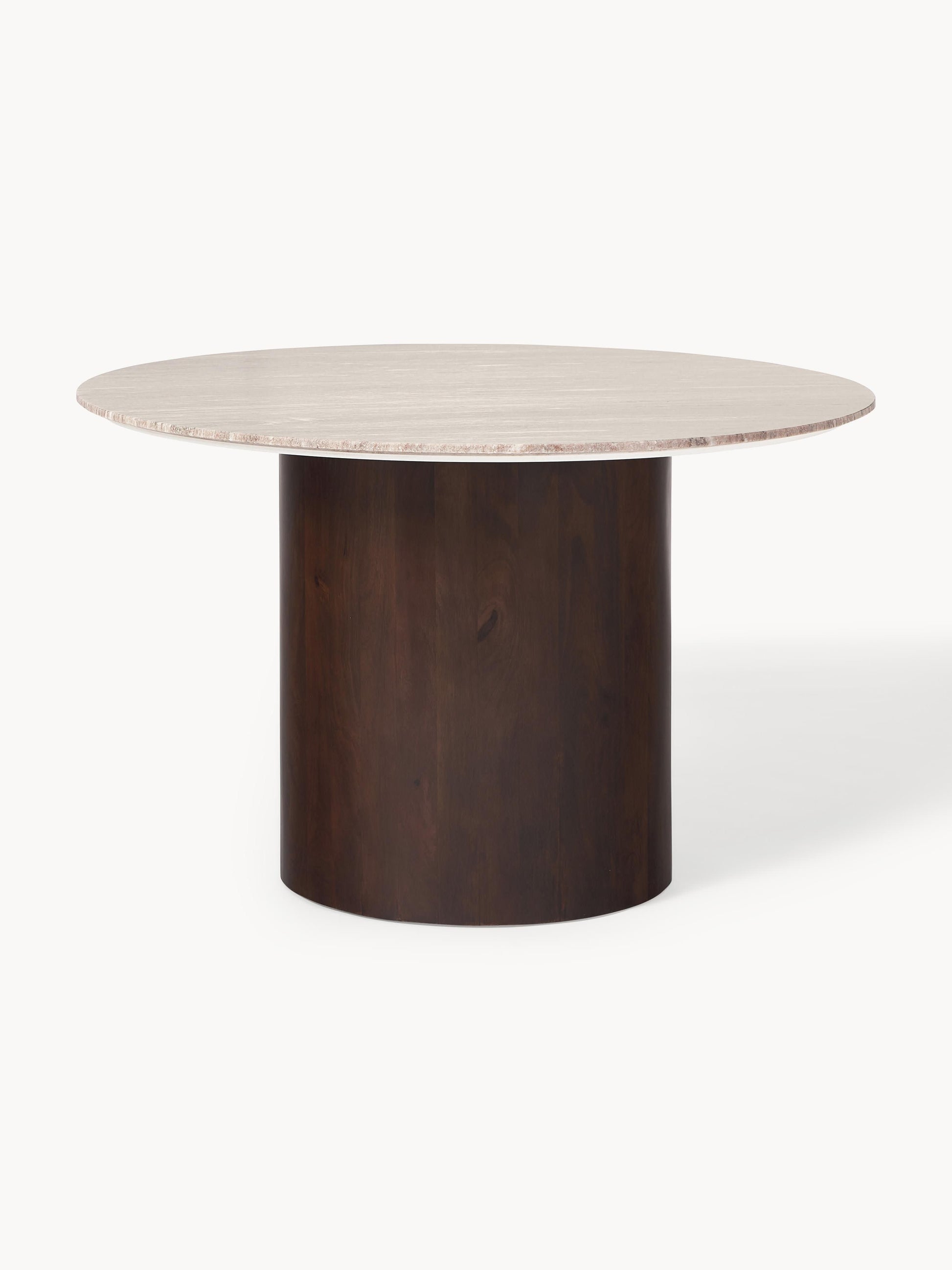 Abbia Round Marble Dining Table, Ø 120 cm
