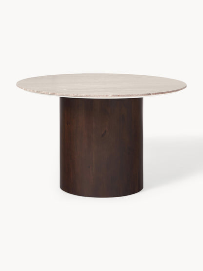 Abbia Round Marble Dining Table, Ø 120 cm