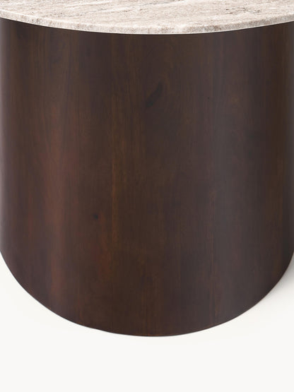 Abbia Round Marble Dining Table, Ø 120 cm