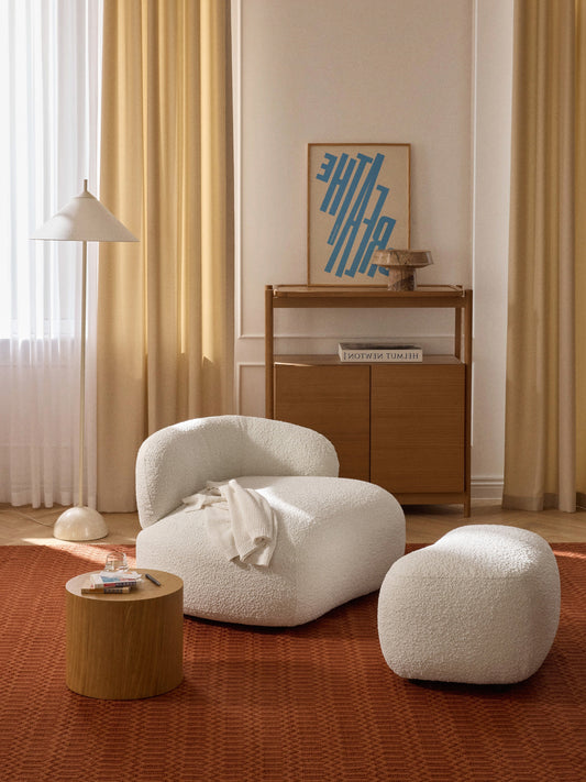 Alva Bouclé Lounge Chair
