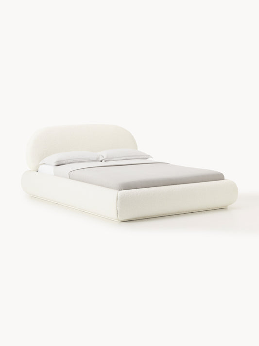 Alva Bouclé Upholstered Bed
