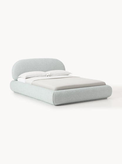 Alva Bouclé Upholstered Bed
