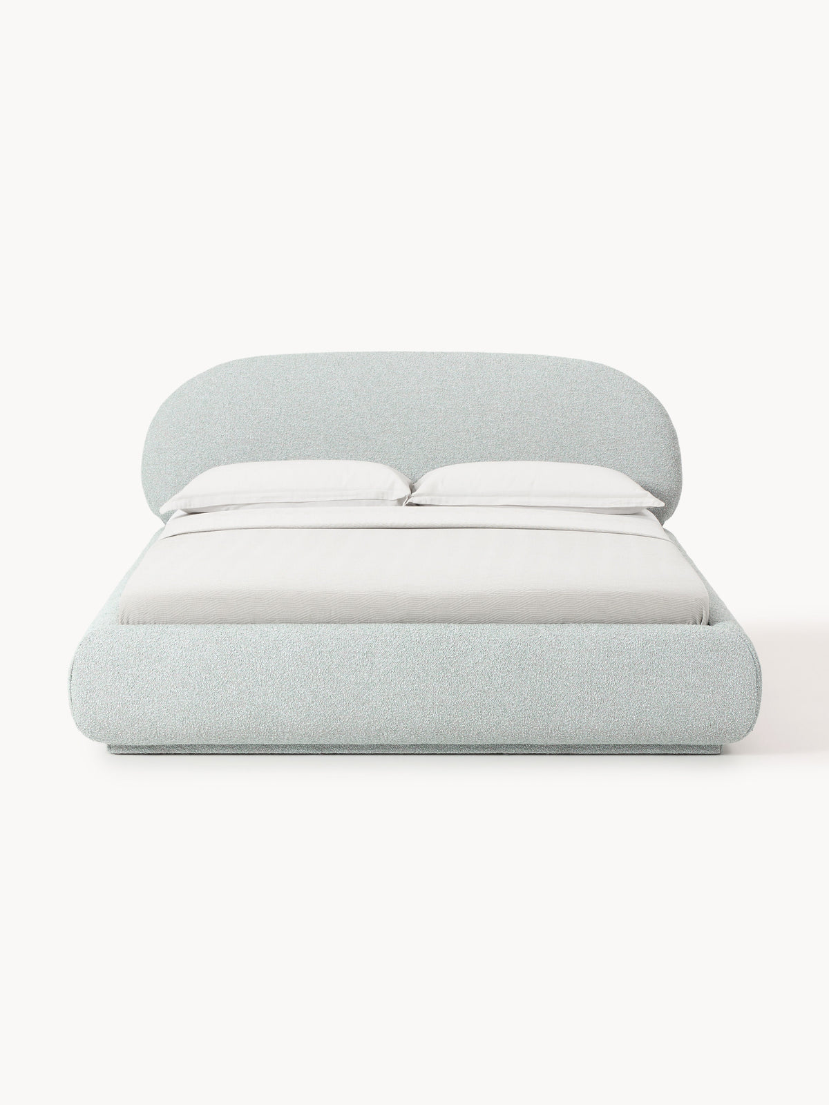 Alva Bouclé Upholstered Bed