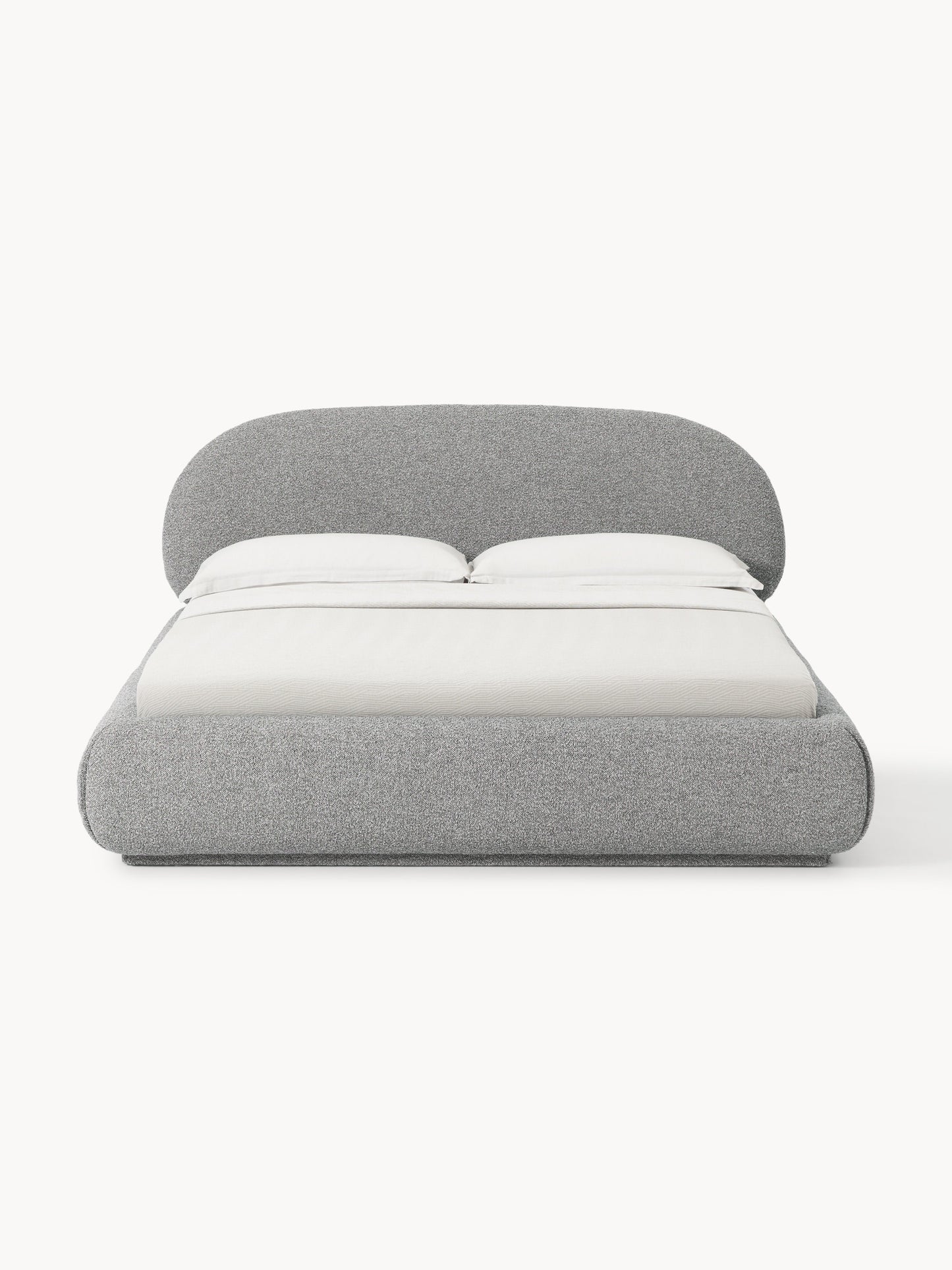 Alva Bouclé Upholstered Bed