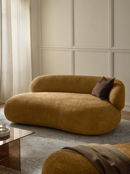 Alva Sofa (2-Seater) in Teddy Bouclé
