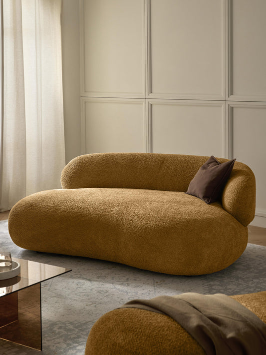 Alva Sofa (2-Seater) in Teddy Bouclé