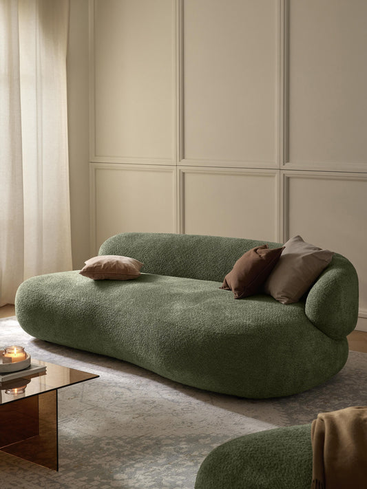 Alva Sofa (3-Seater) in Teddy Bouclé