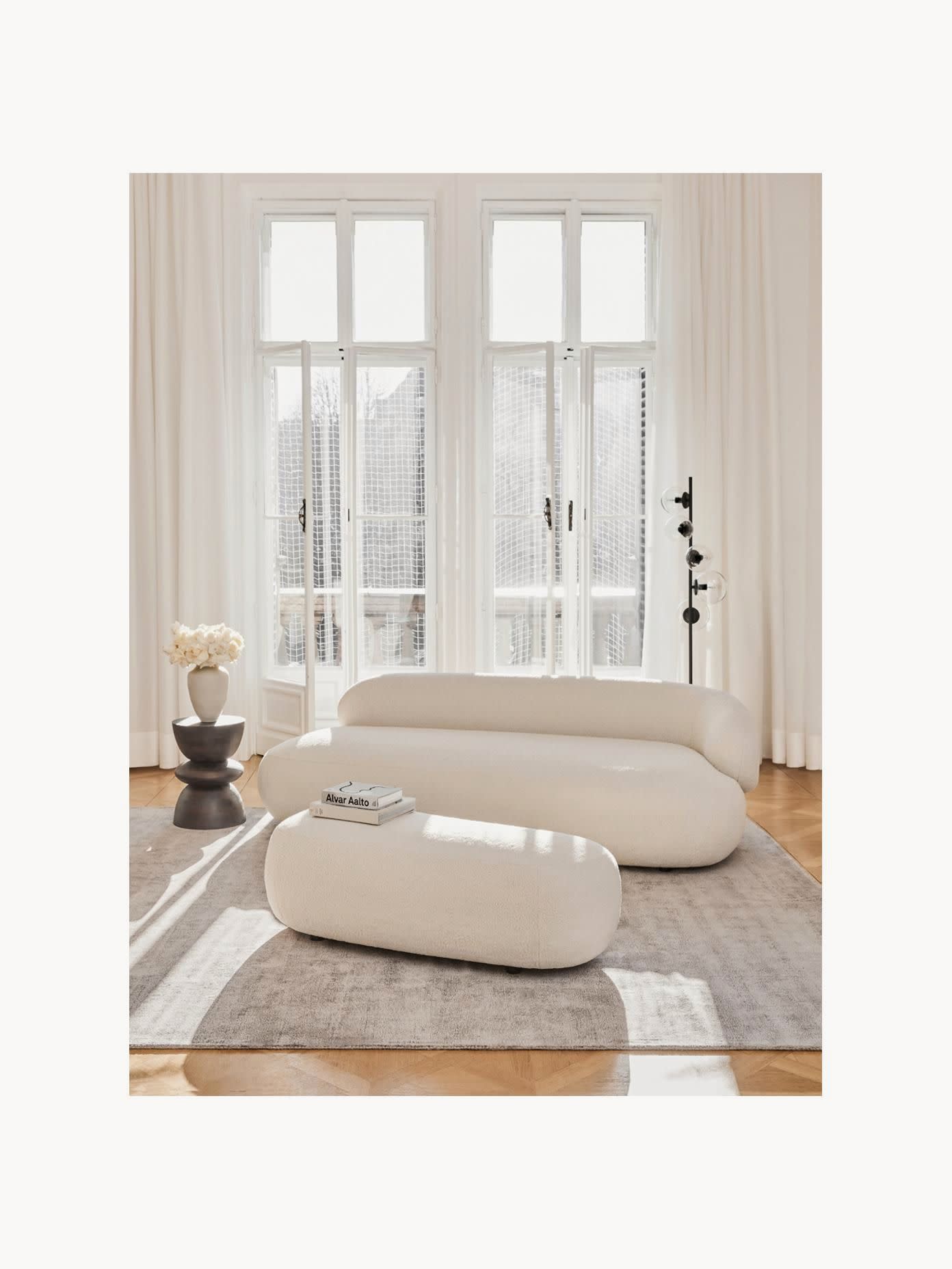 Alva Teddy Sofa (3-Seater)