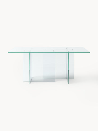 Anouka Dining Table in Glass, 180 x 90 cm