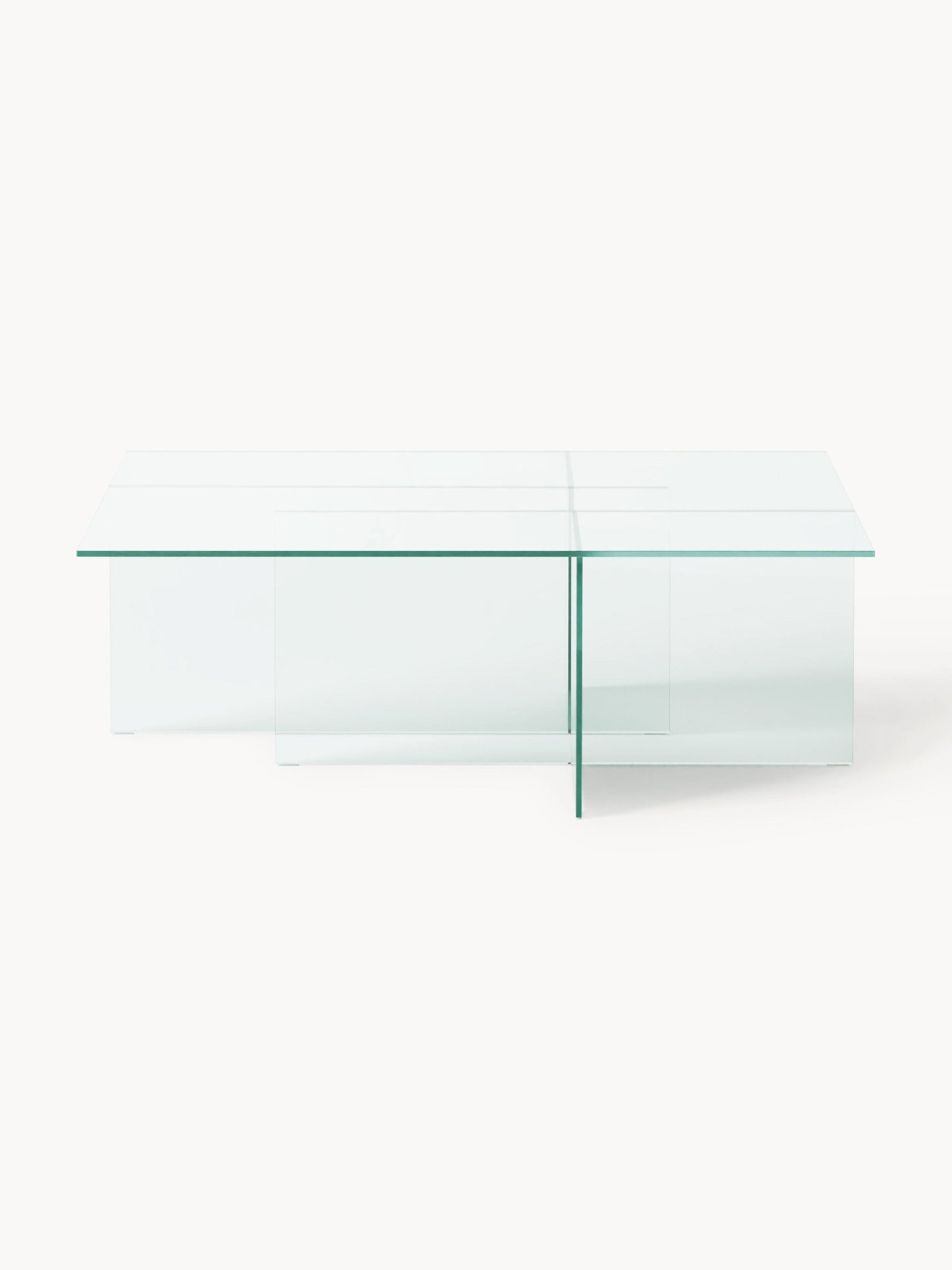 Anouka Glass Coffee Table, W 102 cm