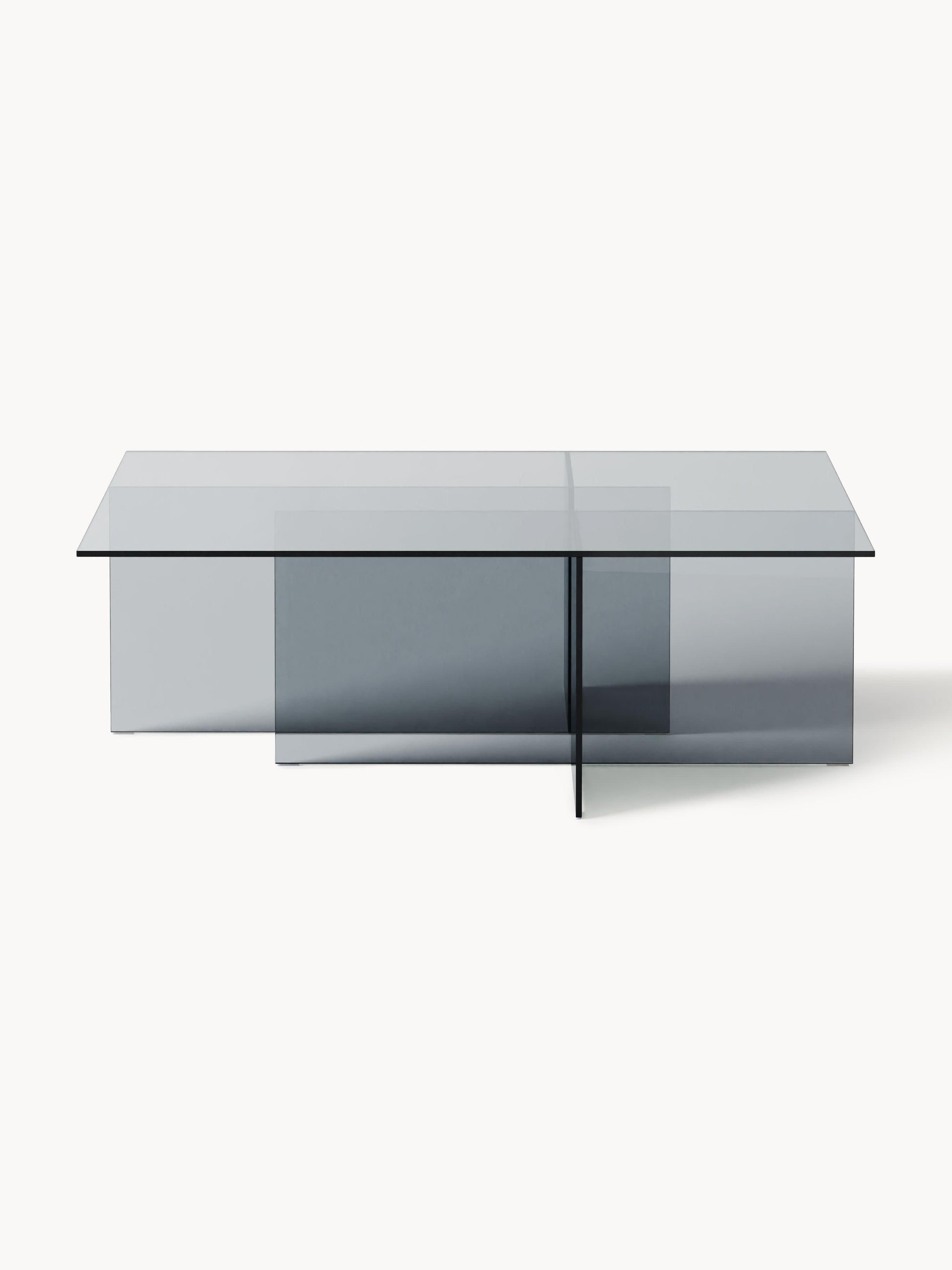 Anouka Glass Coffee Table, W 102 cm