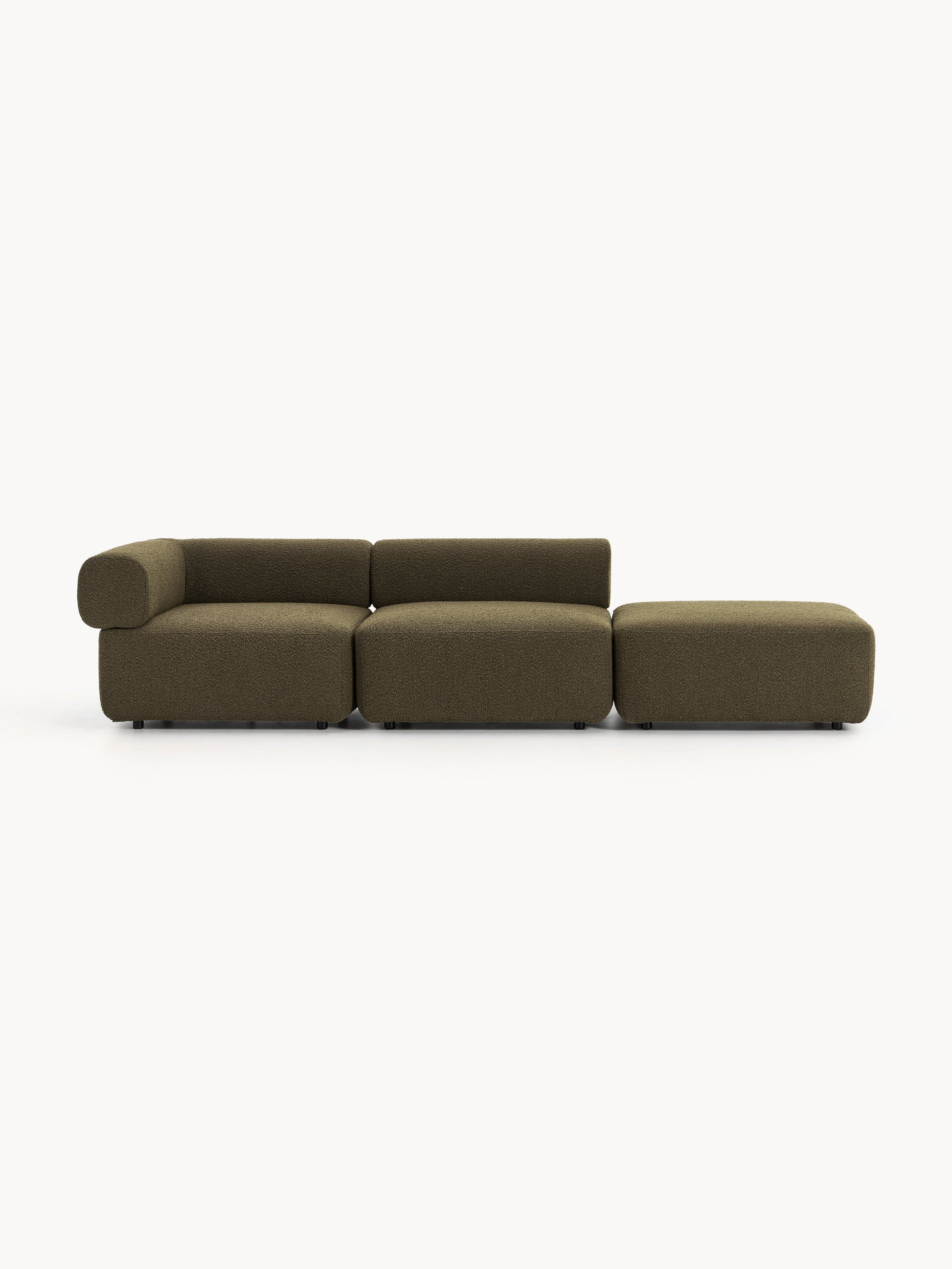Antoni Modular Bouclé Ottoman