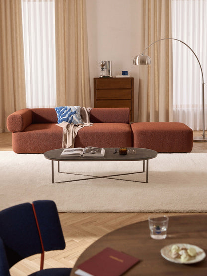 Antoni Modular Bouclé Ottoman