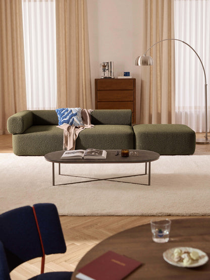 Antoni Modular Bouclé Ottoman