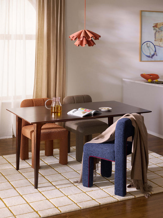 Archia Dining Table in Mango Wood, in Various Sizes