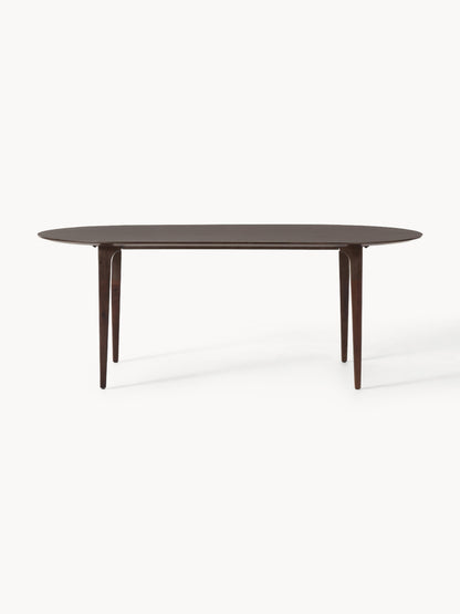 Archia Oval Dining Table in Mango Wood, 200 x 100 cm