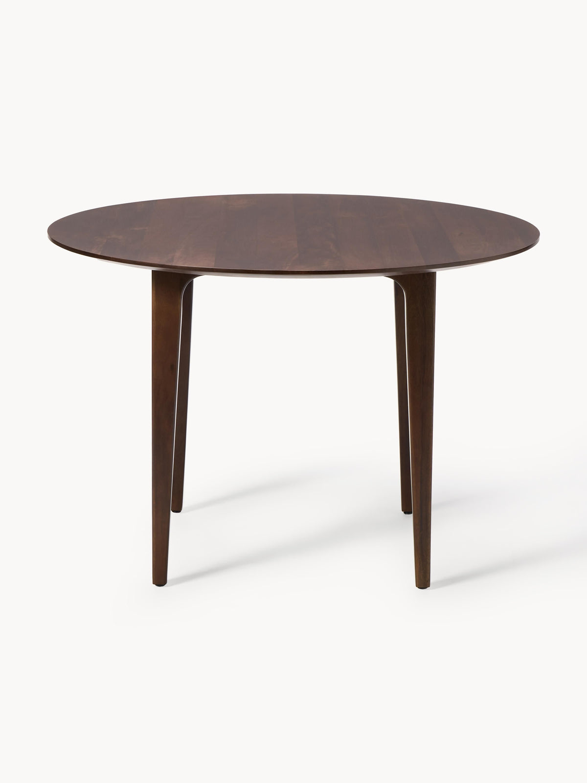 Archia Round Dining Table in Mango Wood, Ø 110 cm