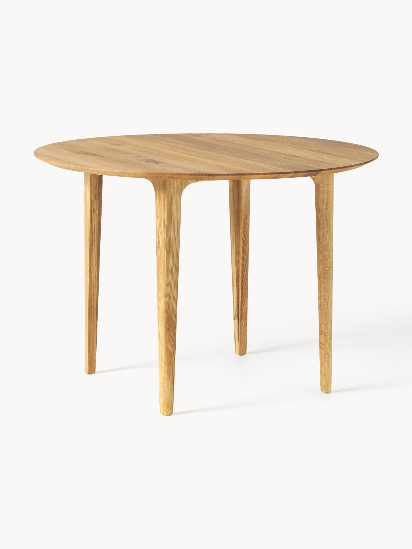 Archia Round Dining Table in Oak, Ø 110 cm