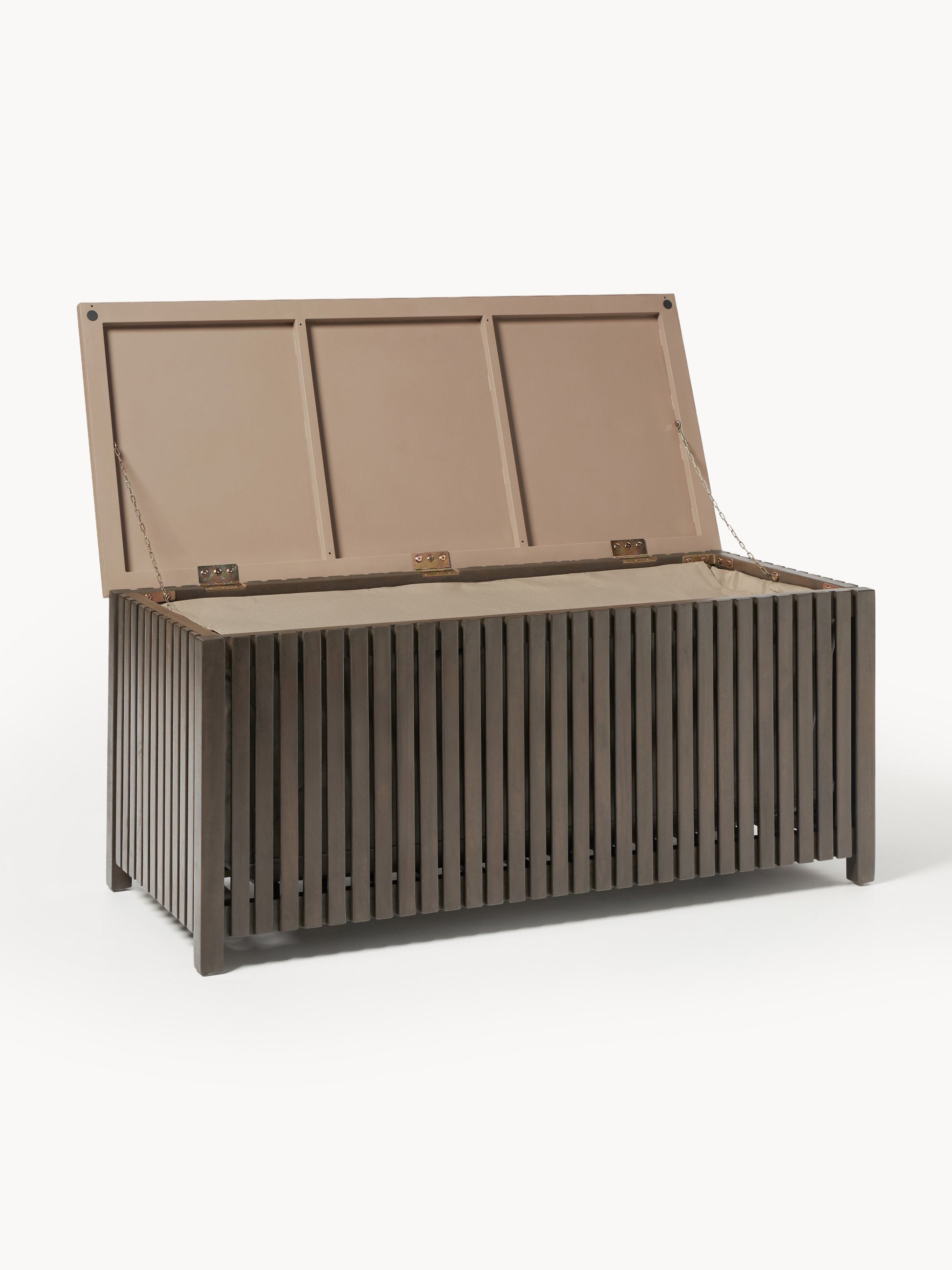 Arken Acacia Wood Garden Storage Box with Insert, W 129 cm