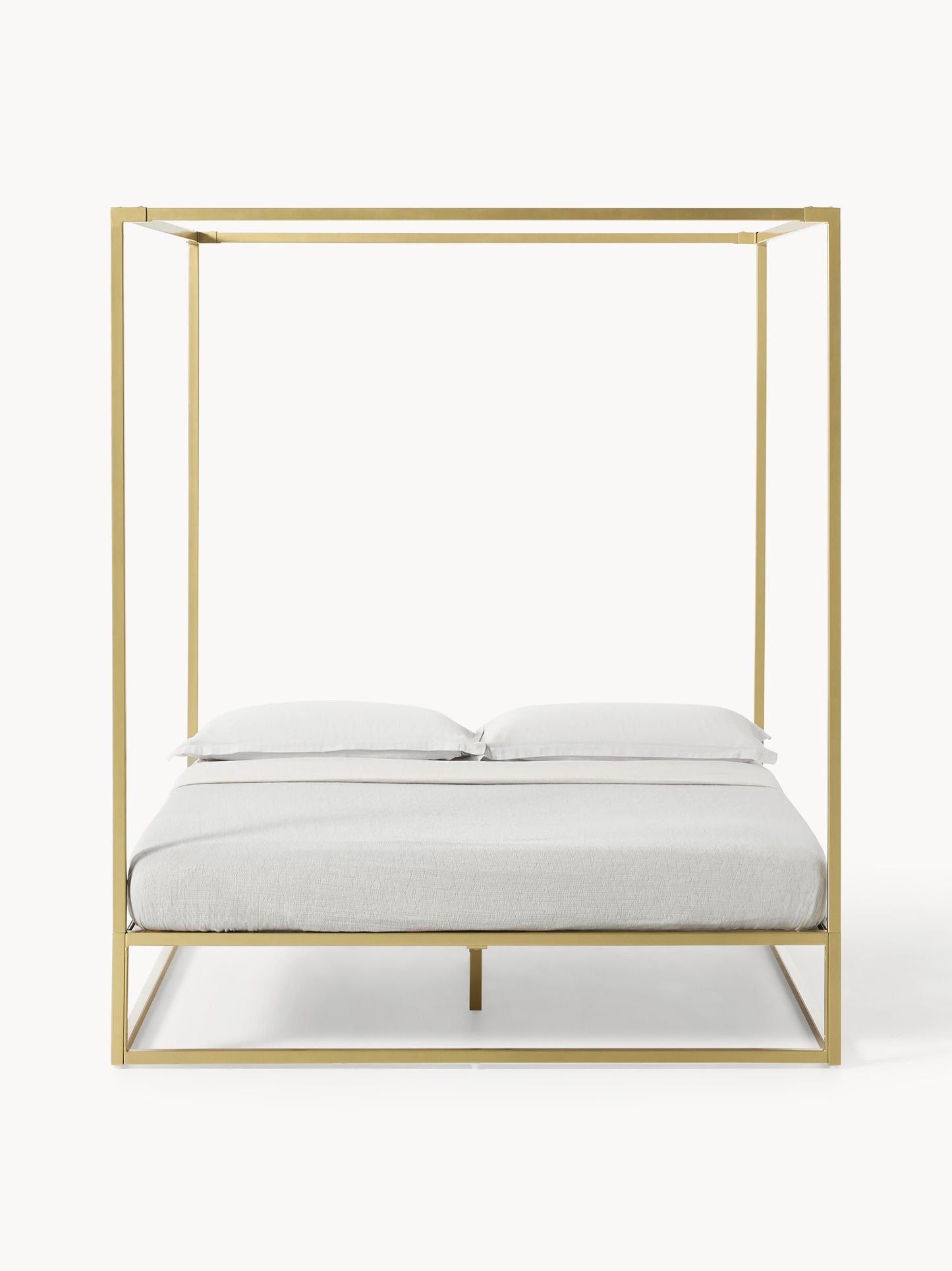 Belva Four-Poster Bed in Metal