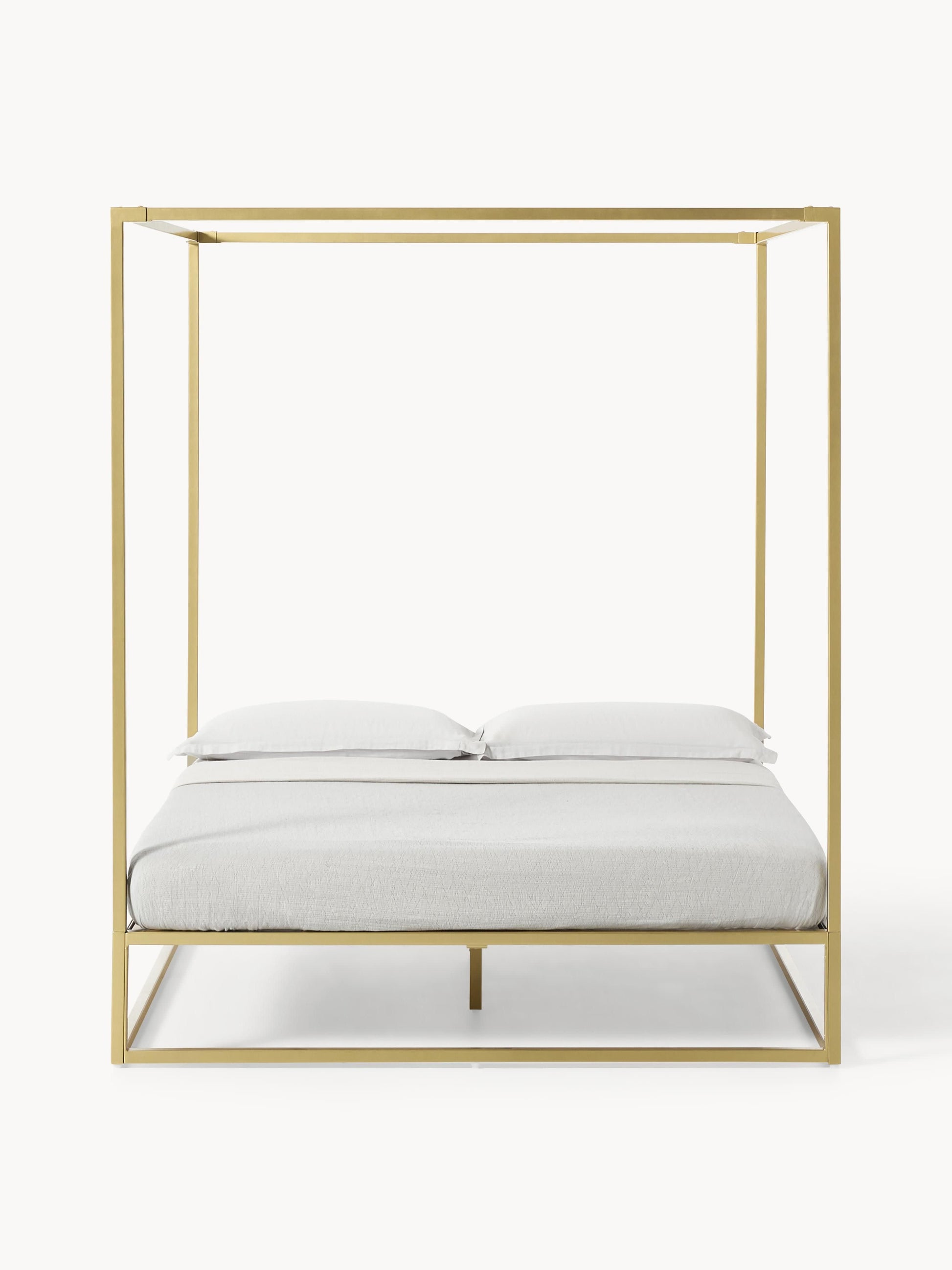 Belva Four-Poster Bed in Metal