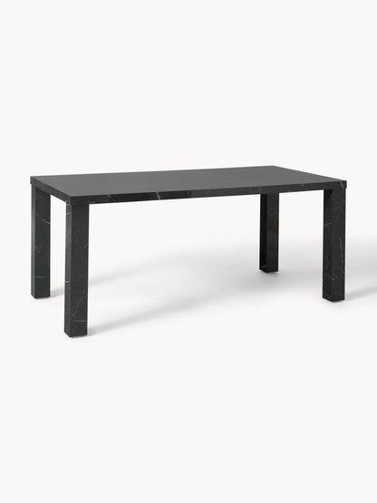 Carlin Dining Table in Marble Look, 180 x 90 cm