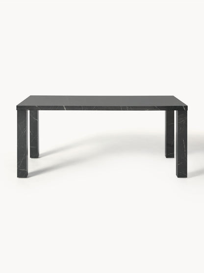 Carlin Dining Table in Marble Look, 180 x 90 cm