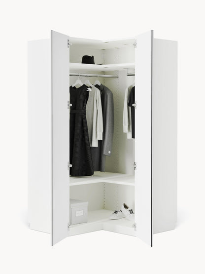 Charlene Modular Corner Wardrobe, 115 cm Wide
