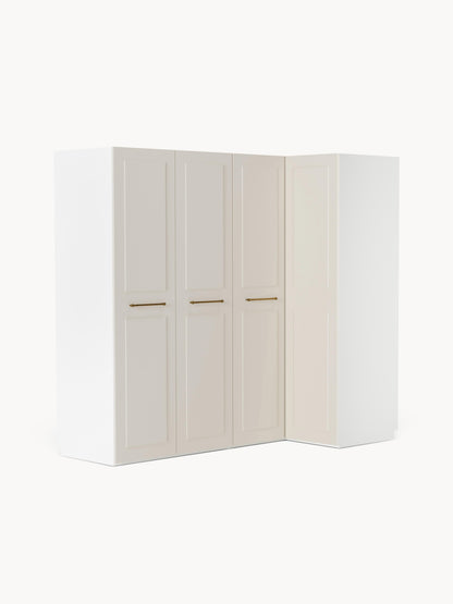 Charlene Modular Corner Wardrobe, 215 cm Wide, in Various Sizes