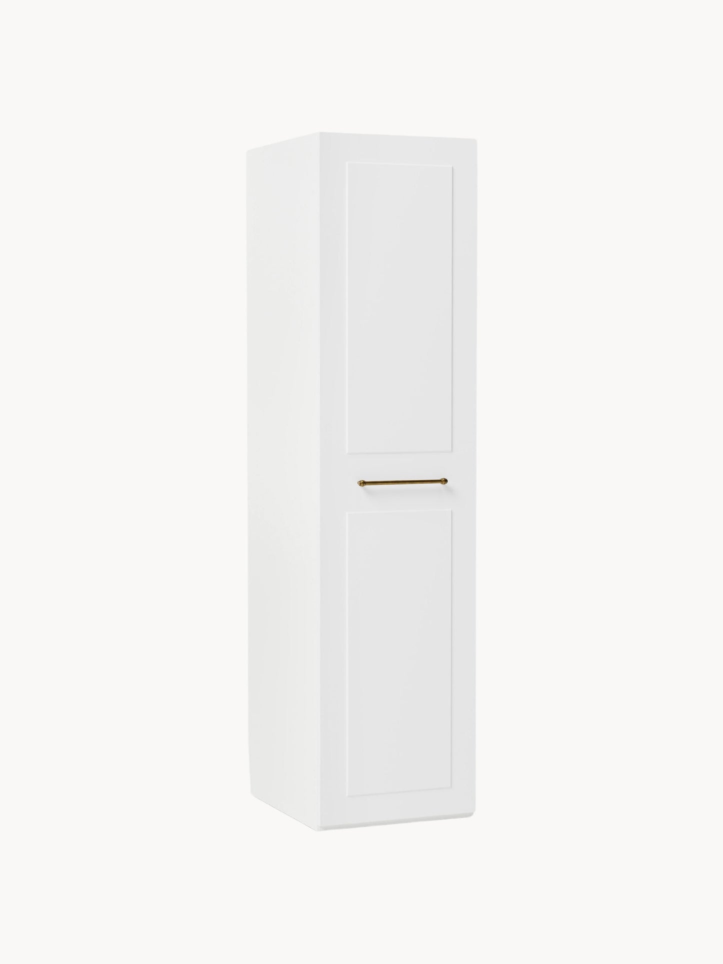 Charlene Modular Hinged-Door Wardrobe, 50 cm Wide, in Various Sizes