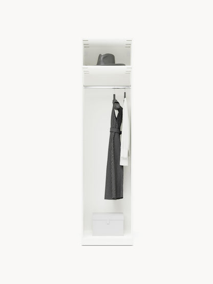 Charlene Modular Hinged-Door Wardrobe, 50 cm Wide, in Various Sizes