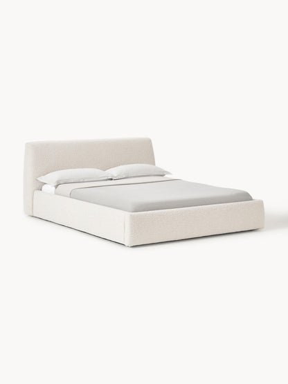 Cloudia Bouclé Upholstered Bed