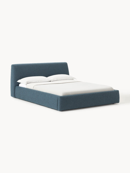 Cloudia Bouclé Upholstered Bed