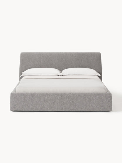 Cloudia Bouclé Upholstered Bed